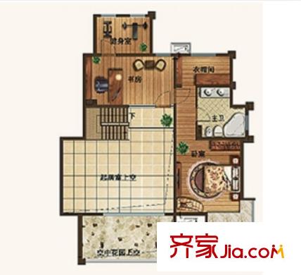 明澤豐華苑戶型圖2室2廳 2室2廳