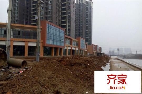 武湖新天地小區(qū)道路工程進(jìn)度圖（2015-03-11）