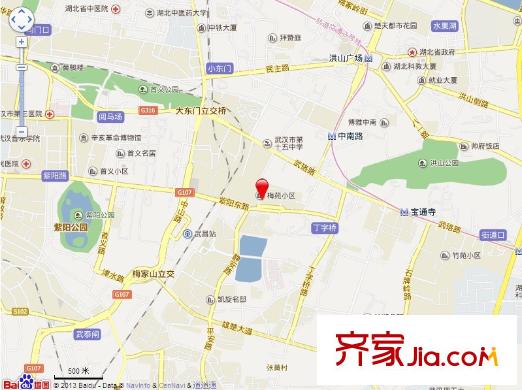 紅鑫佳園交通圖 