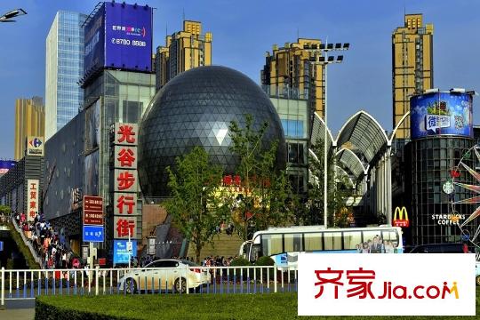 中博南湖康城周邊光谷步行街