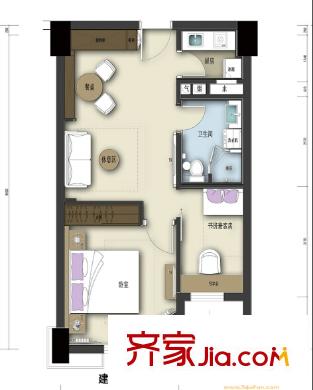 高雄小區(qū)戶型圖2室2廳 戶型圖 2室2廳1衛(wèi)1廚