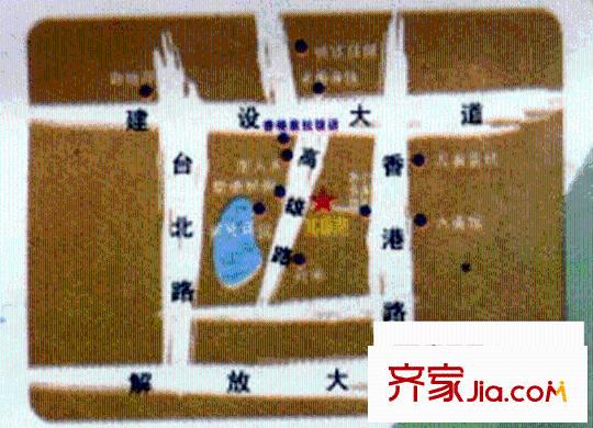 高雄小區(qū)交通圖