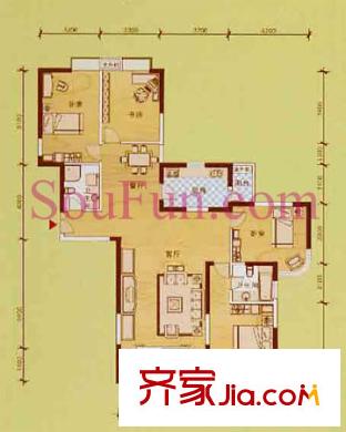 銀海華庭 戶型圖