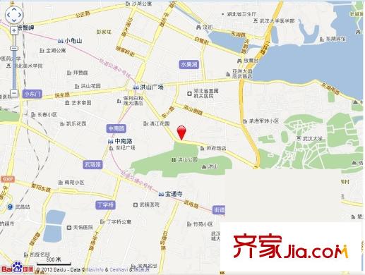銀海華庭交通圖