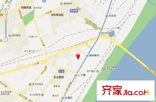 七星香山花園交通圖 