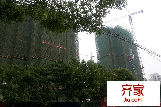百步亭現(xiàn)代城四區(qū)6、5號樓工程進度(20150721)