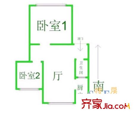 玫瑰園西村 戶型圖