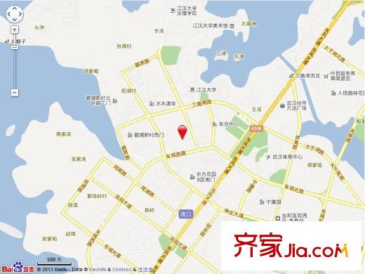 博學(xué)華府交通圖電子地圖
