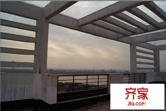 萊茵城實(shí)景圖天臺看江（20120326）