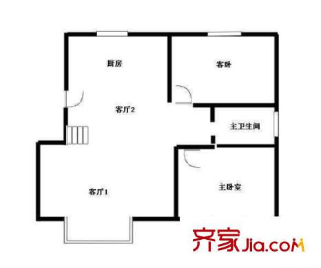2008新長(zhǎng)江廣場(chǎng)戶型圖2室2廳 戶型圖 2室2廳2衛(wèi)1廚