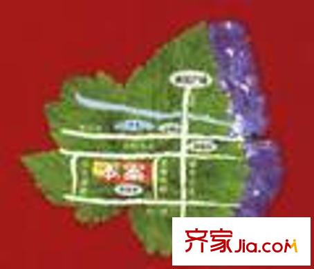 翠微新城交通圖