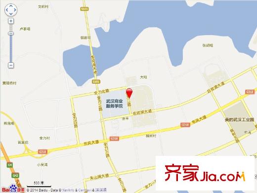 薛峰社區(qū)（還建房）交通圖