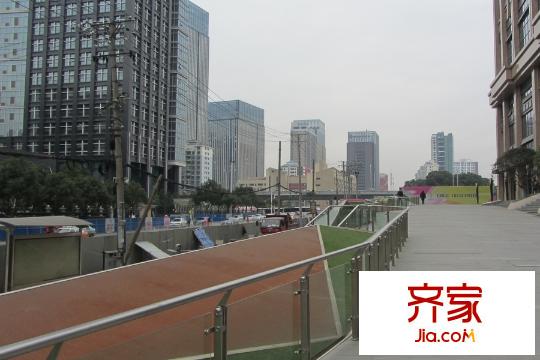 中國鐵建1818中心項(xiàng)目走道實(shí)景（20150323）