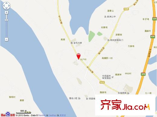東港國(guó)際廣場(chǎng)交通圖