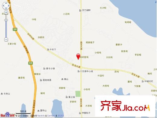 漢口湖畔交通圖