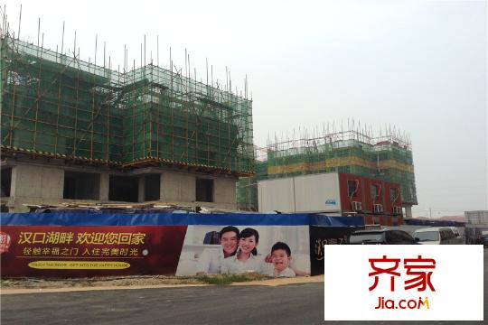 漢口湖畔商業(yè)工地進展（20141217）