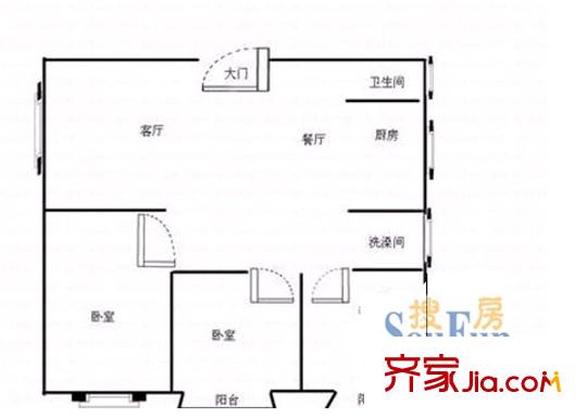 長(zhǎng)城嘉苑 戶型圖
