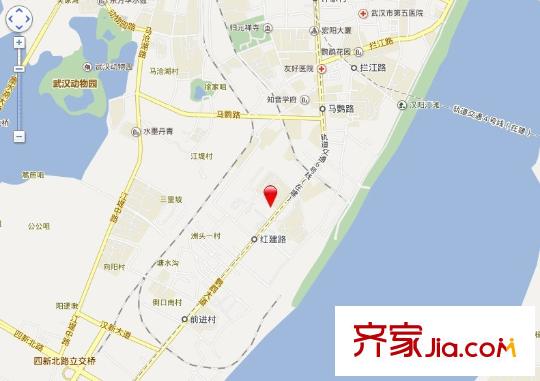 金橋港灣花園二期交通圖