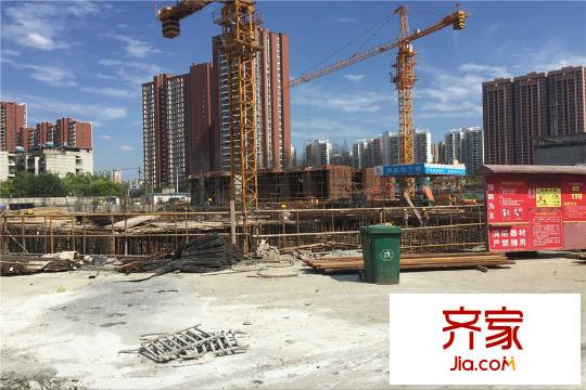 瑞云居施工現(xiàn)場(chǎng)樓棟整體進(jìn)度圖（20150805）
