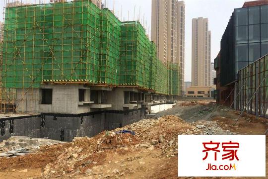 當代國際城在建樓棟（20150324）