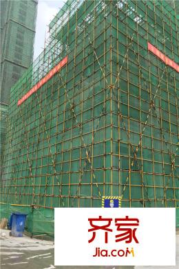 長投景城漢口年華工地局部施工進(jìn)度（20150718）