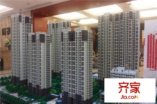 瑞景天成營銷中心展示沙盤局部(20150716)