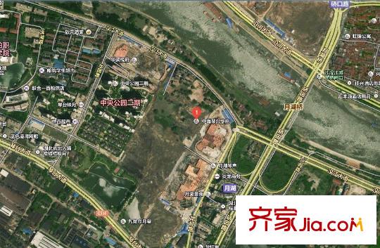 中海琴臺華府區(qū)位圖