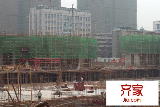 千禧城樓棟在建實(shí)景（20150616）