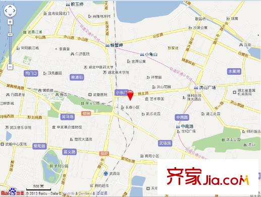 小東門二航設計院宿舍交通圖