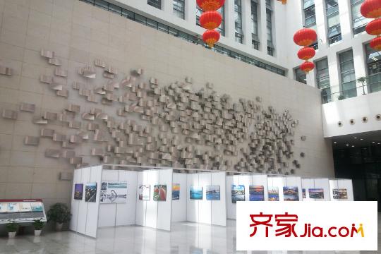 農(nóng)房上海公館周邊市民之家內(nèi)景一側(cè)