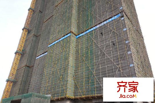 農(nóng)房上海公館3號(hào)樓近景局部進(jìn)展(20150319)