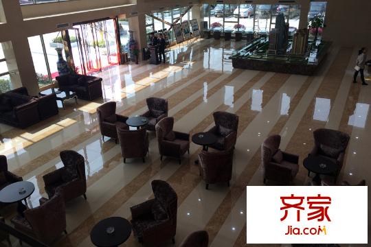 欣隆壹號公館售樓部接待區(qū)（20150424）