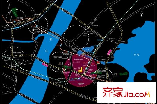 帝斯曼國(guó)際中心區(qū)位圖