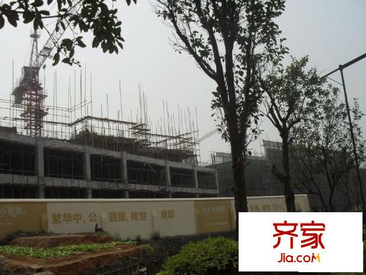 寶業(yè)光谷麗都工地進展（20130413）