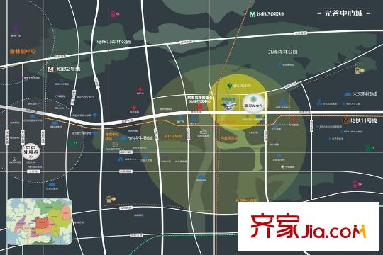 國采光立方區(qū)位圖