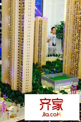開來都市豐景小區(qū)沙盤（20150728）