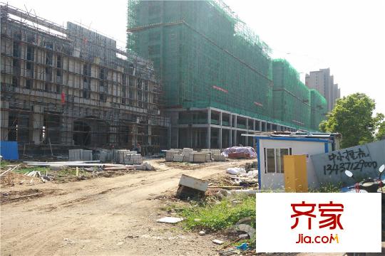 漢北璽園工地部分樓棟施工進(jìn)度（20150827）