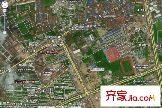 融創(chuàng)公園壹號區(qū)位圖