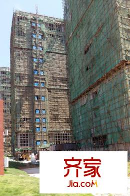 青年公社小區(qū)在建樓棟(20150804)