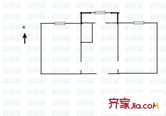 太原 二輕局宿舍 戶型圖