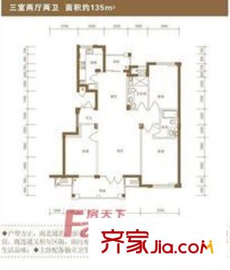 太原 狄公公寓 戶型圖