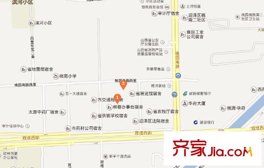 財(cái)稅工商宿舍交通圖太原  
