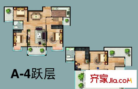花前樹下戶型圖3室2廳 3室2廳