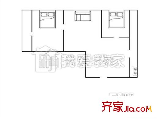 太原 壩陵路供電局宿舍 戶型圖