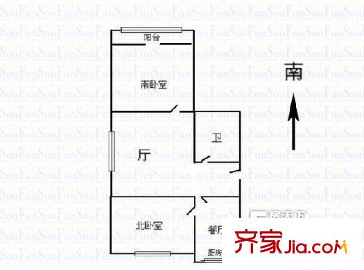 太原 濱東嘉園 戶型圖