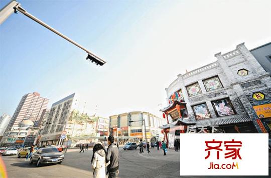 巴黎大街外景圖太原  