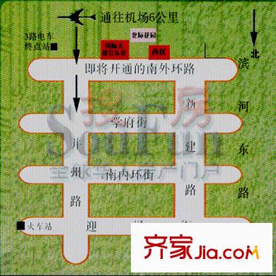 北際花園交通圖