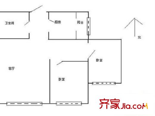 太原 安業(yè)花園 戶型圖