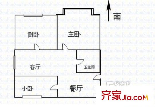 太原 安業(yè)花園 戶型圖