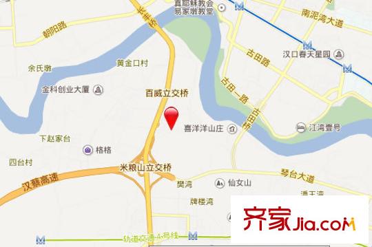 漢陽(yáng)惠民苑交通圖武漢  